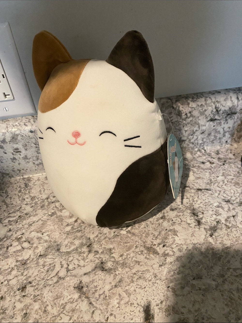 Squishmallows Calico Cat Plush - Brown & Cream “Cam”